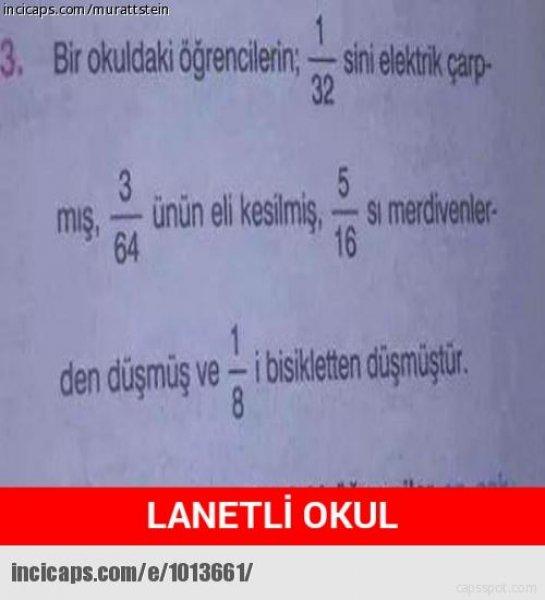 Sosyal medyada paylaşılan eğlenceli okul capsleri