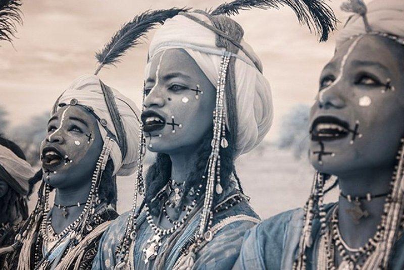 Afrikalı Wodaabe Kabilesi her yıl erkek güzellik yarışması düzenliyor