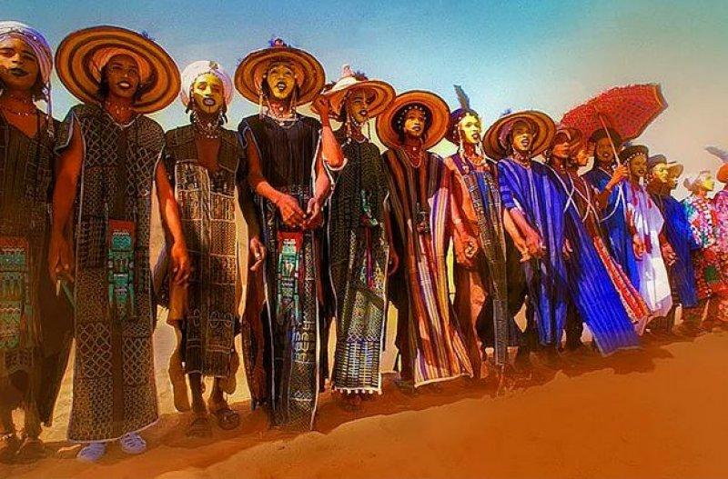 Afrikalı Wodaabe Kabilesi her yıl erkek güzellik yarışması düzenliyor