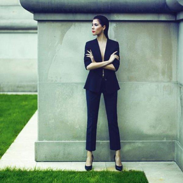 Okan Üniversitesi'nin manken hocası Ebru Güzel