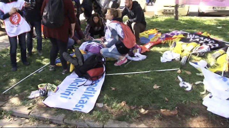 Ankara'daki patlamadan ilk görüntüler