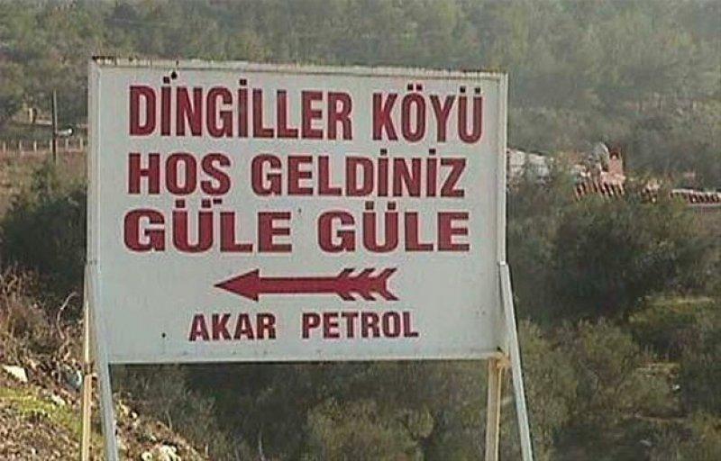 Birbirinden komik köy isimleri