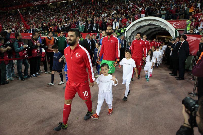 EURO 2016 Elemeleri Türkiye - İzlanda maçından kareler