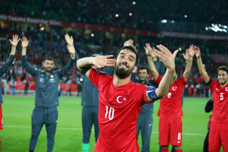 EURO 2016 Elemeleri Türkiye - İzlanda maçından kareler
