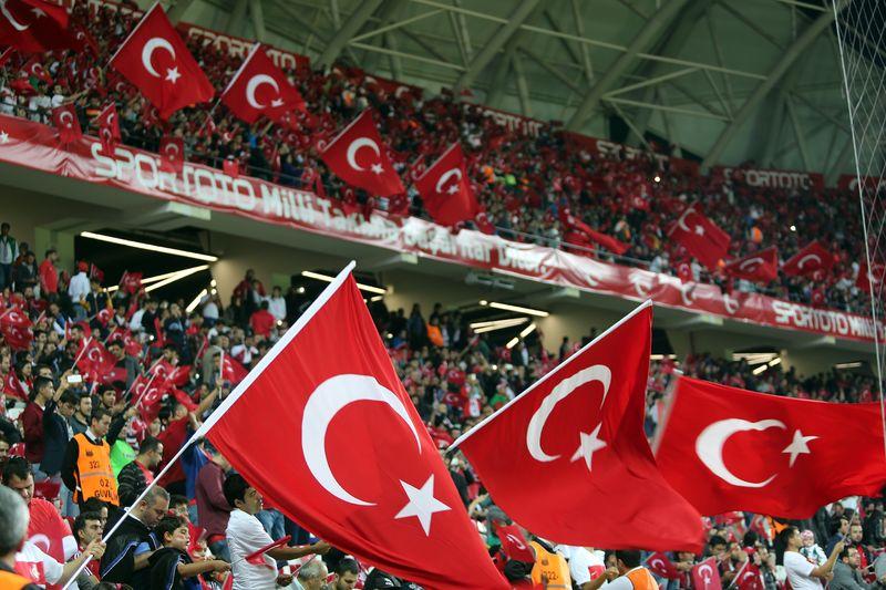 EURO 2016 Elemeleri Türkiye - İzlanda maçından kareler