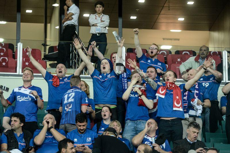 EURO 2016 Elemeleri Türkiye - İzlanda maçından kareler