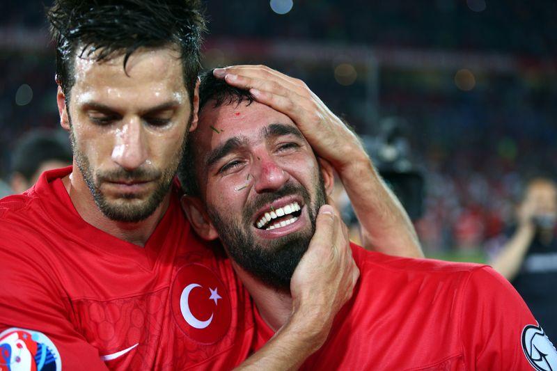 EURO 2016 Elemeleri Türkiye - İzlanda maçından kareler