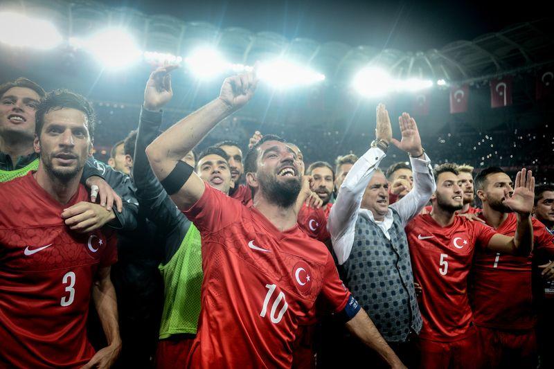 EURO 2016 Elemeleri Türkiye - İzlanda maçından kareler