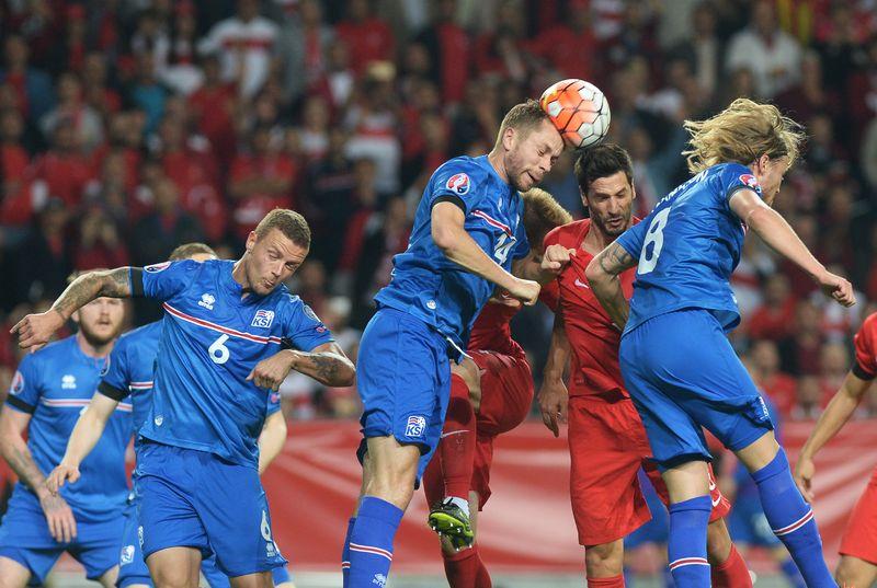 EURO 2016 Elemeleri Türkiye - İzlanda maçından kareler