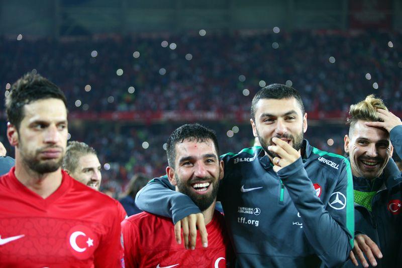 EURO 2016 Elemeleri Türkiye - İzlanda maçından kareler