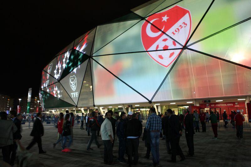 EURO 2016 Elemeleri Türkiye - İzlanda maçından kareler