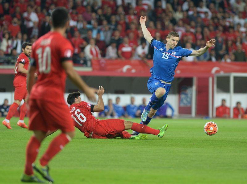 EURO 2016 Elemeleri Türkiye - İzlanda maçından kareler