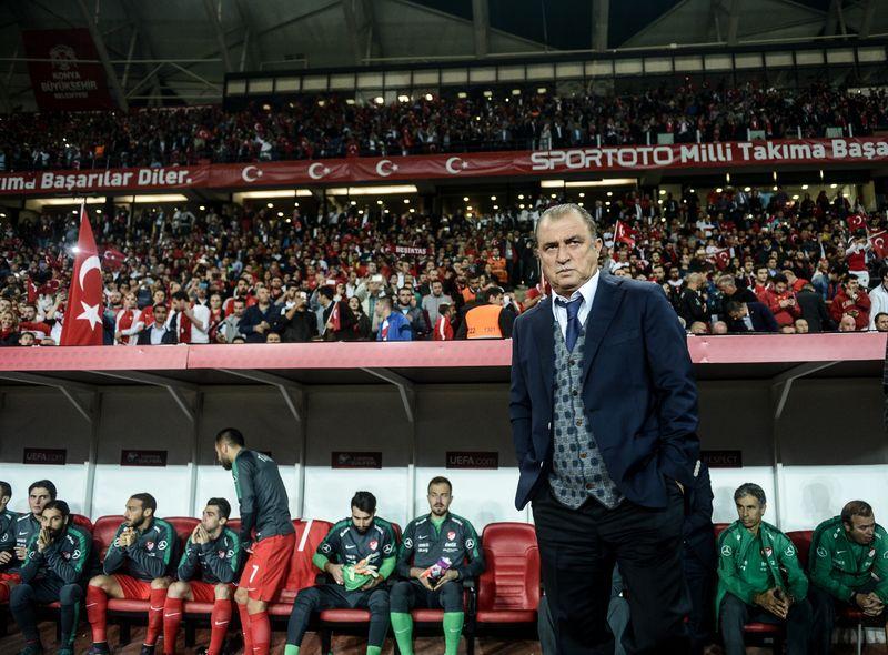 EURO 2016 Elemeleri Türkiye - İzlanda maçından kareler