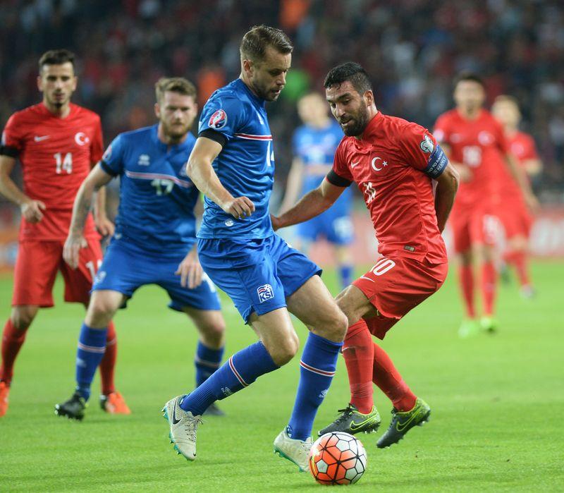 EURO 2016 Elemeleri Türkiye - İzlanda maçından kareler