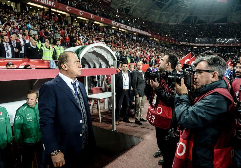 EURO 2016 Elemeleri Türkiye - İzlanda maçından kareler