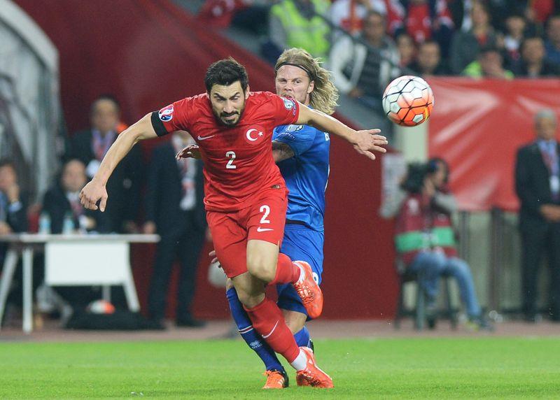 EURO 2016 Elemeleri Türkiye - İzlanda maçından kareler