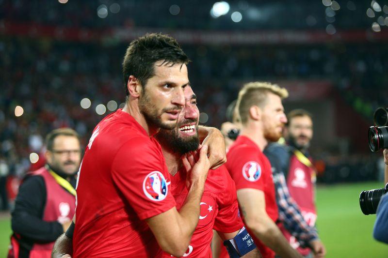 EURO 2016 Elemeleri Türkiye - İzlanda maçından kareler