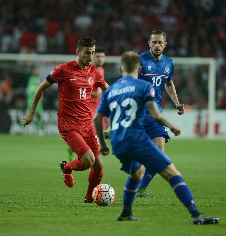 EURO 2016 Elemeleri Türkiye - İzlanda maçından kareler