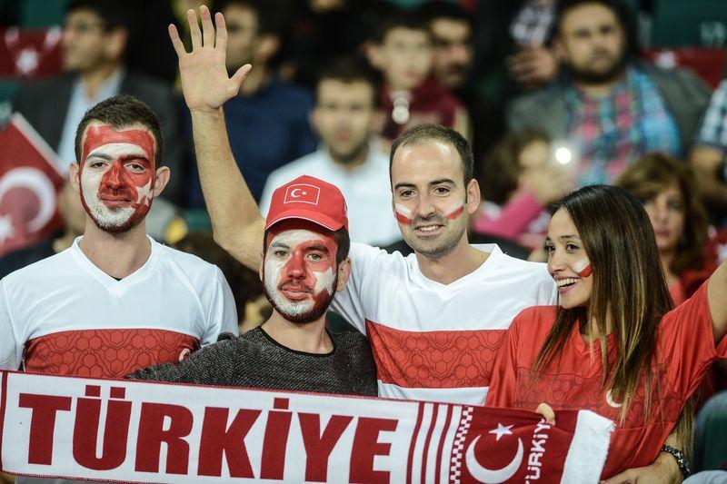 EURO 2016 Elemeleri Türkiye - İzlanda maçından kareler