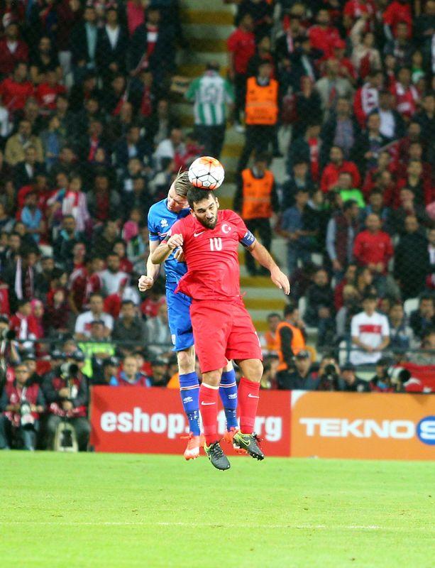 EURO 2016 Elemeleri Türkiye - İzlanda maçından kareler