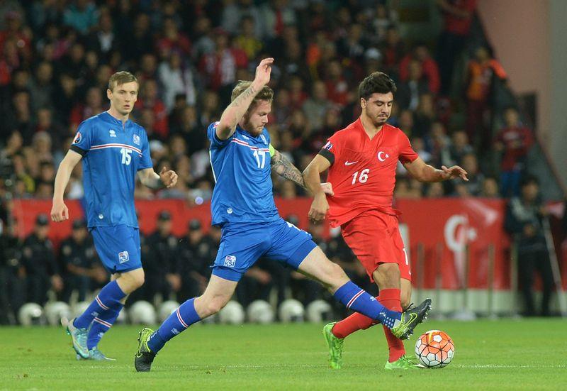 EURO 2016 Elemeleri Türkiye - İzlanda maçından kareler