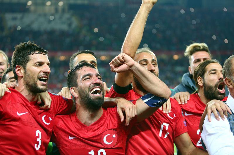 EURO 2016 Elemeleri Türkiye - İzlanda maçından kareler