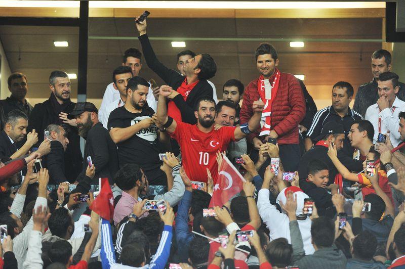 EURO 2016 Elemeleri Türkiye - İzlanda maçından kareler