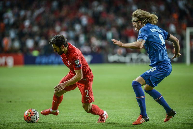 EURO 2016 Elemeleri Türkiye - İzlanda maçından kareler