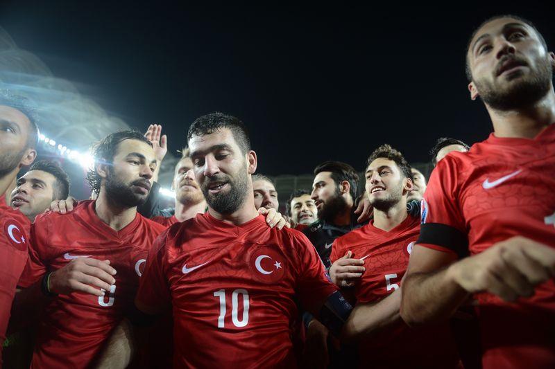 EURO 2016 Elemeleri Türkiye - İzlanda maçından kareler