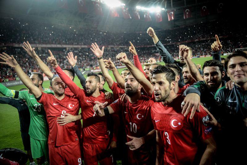 EURO 2016 Elemeleri Türkiye - İzlanda maçından kareler