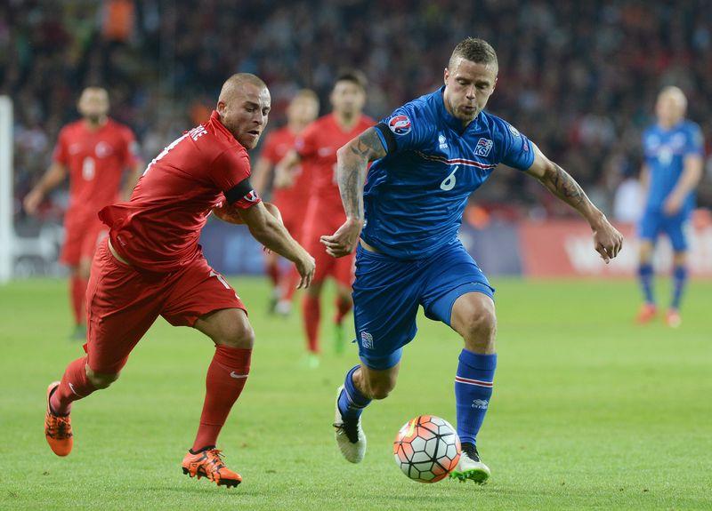 EURO 2016 Elemeleri Türkiye - İzlanda maçından kareler