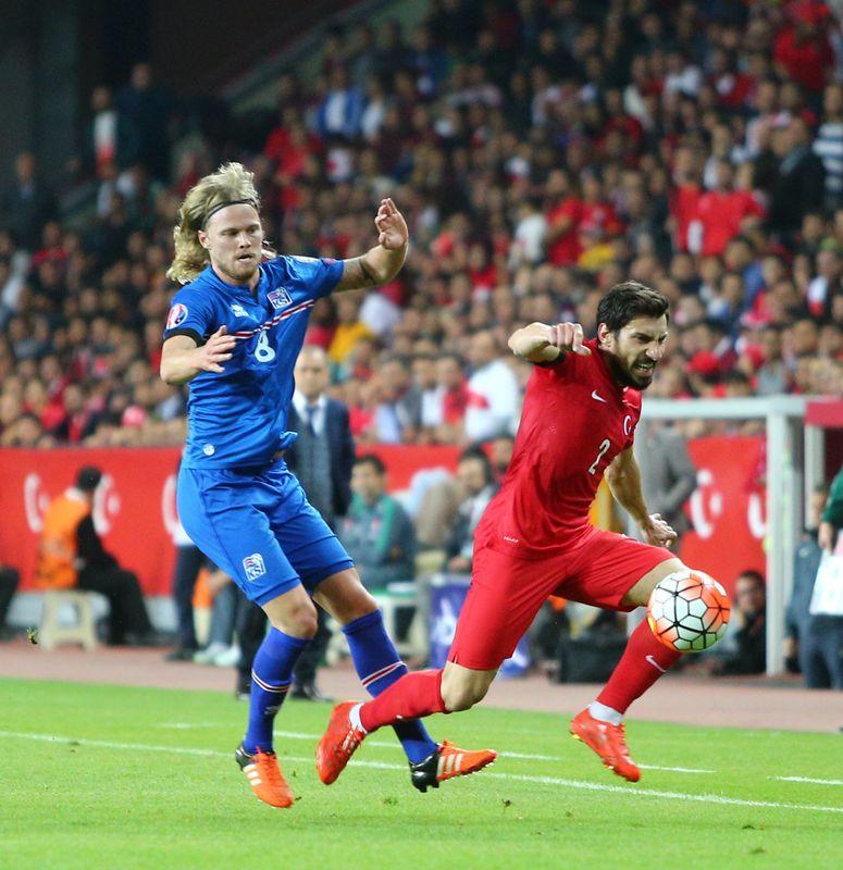 EURO 2016 Elemeleri Türkiye - İzlanda maçından kareler
