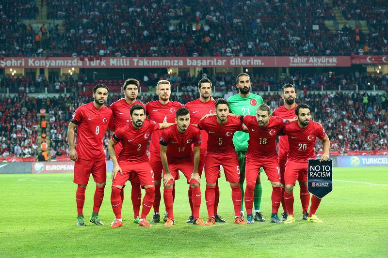 EURO 2016 Elemeleri Türkiye - İzlanda maçından kareler