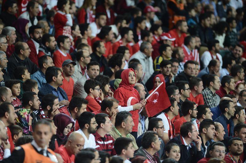 EURO 2016 Elemeleri Türkiye - İzlanda maçından kareler