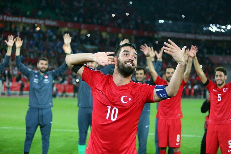 EURO 2016 Elemeleri Türkiye - İzlanda maçından kareler