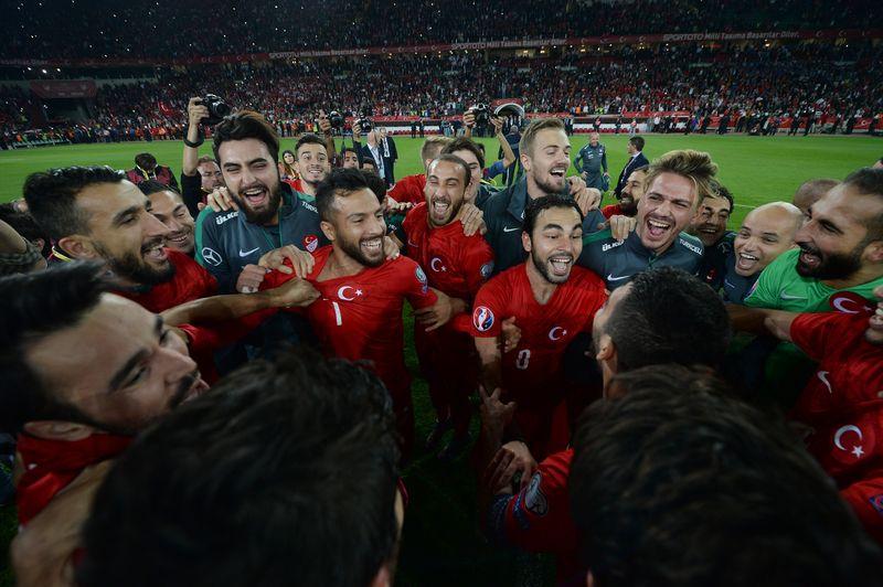 EURO 2016 Elemeleri Türkiye - İzlanda maçından kareler