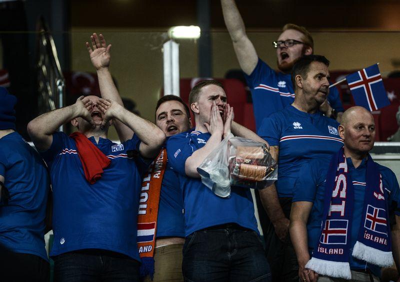 EURO 2016 Elemeleri Türkiye - İzlanda maçından kareler