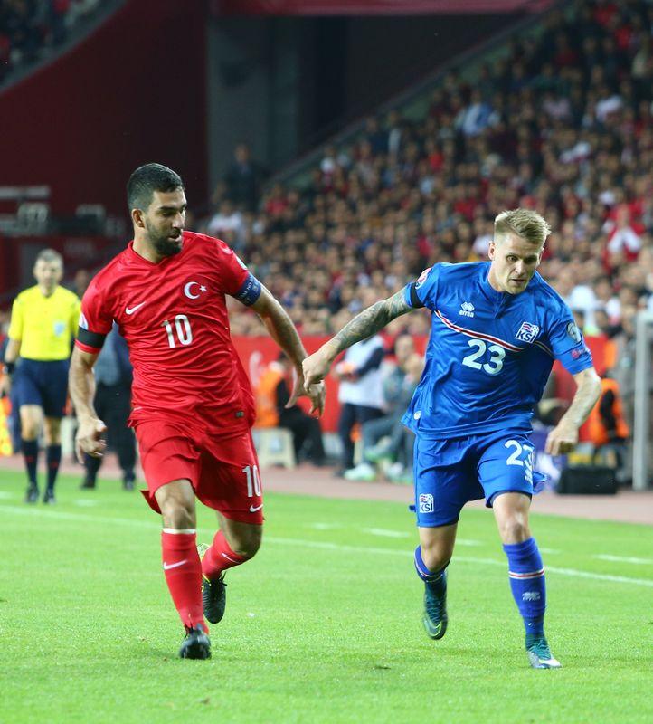 EURO 2016 Elemeleri Türkiye - İzlanda maçından kareler