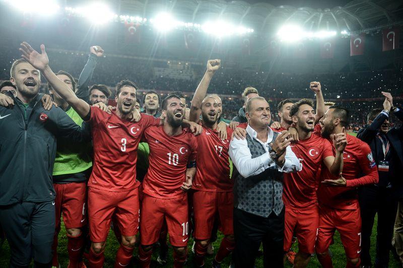 EURO 2016 Elemeleri Türkiye - İzlanda maçından kareler