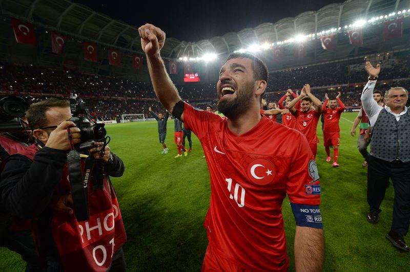 EURO 2016 Elemeleri Türkiye - İzlanda maçından kareler