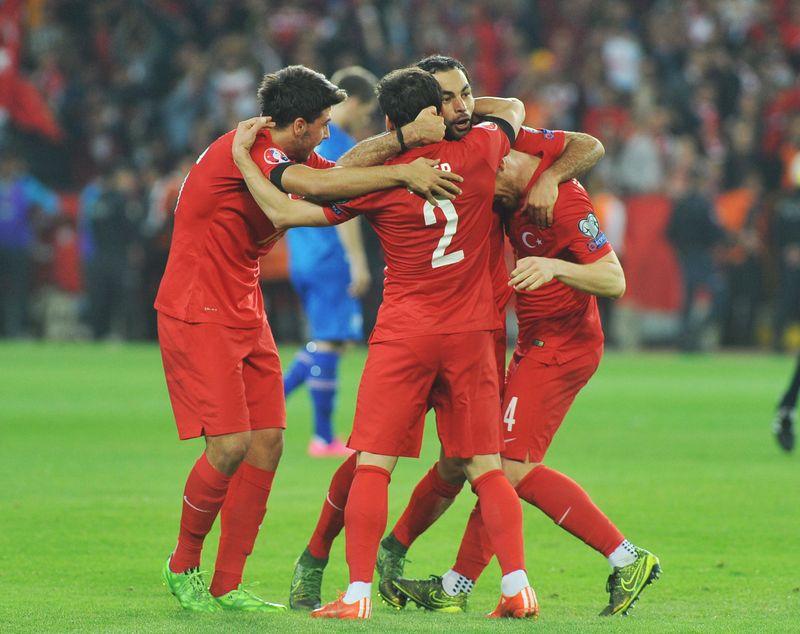 EURO 2016 Elemeleri Türkiye - İzlanda maçından kareler
