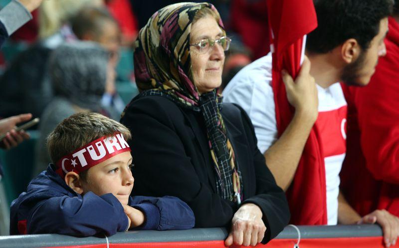 EURO 2016 Elemeleri Türkiye - İzlanda maçından kareler