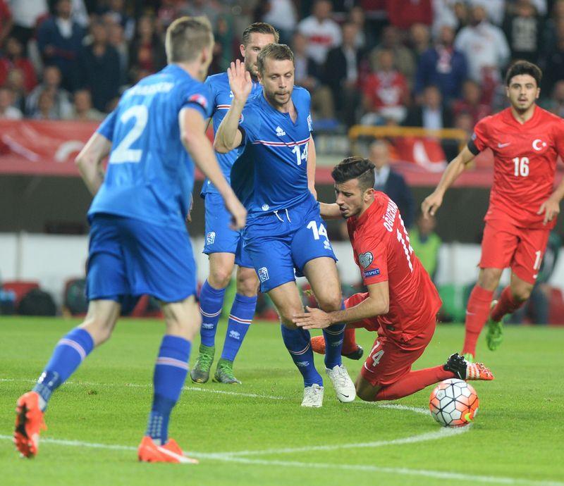 EURO 2016 Elemeleri Türkiye - İzlanda maçından kareler
