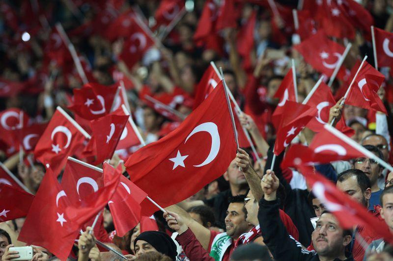 EURO 2016 Elemeleri Türkiye - İzlanda maçından kareler