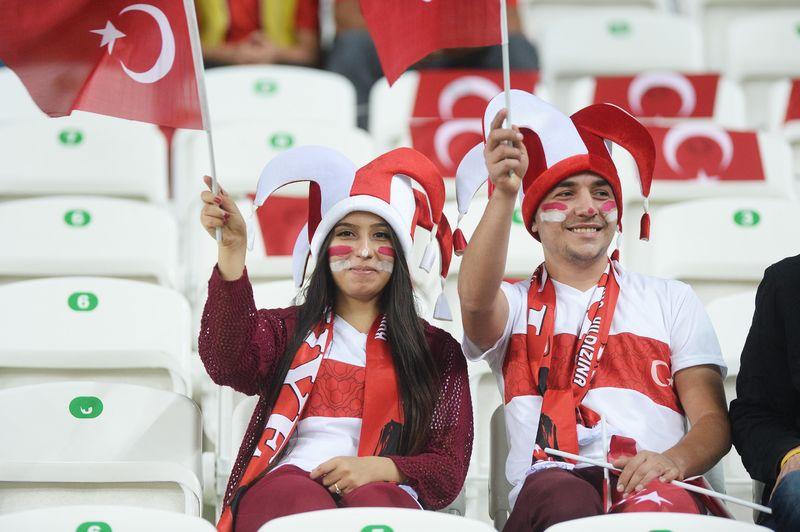 EURO 2016 Elemeleri Türkiye - İzlanda maçından kareler