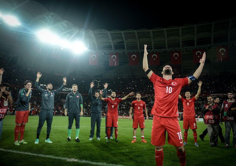 EURO 2016 Elemeleri Türkiye - İzlanda maçından kareler