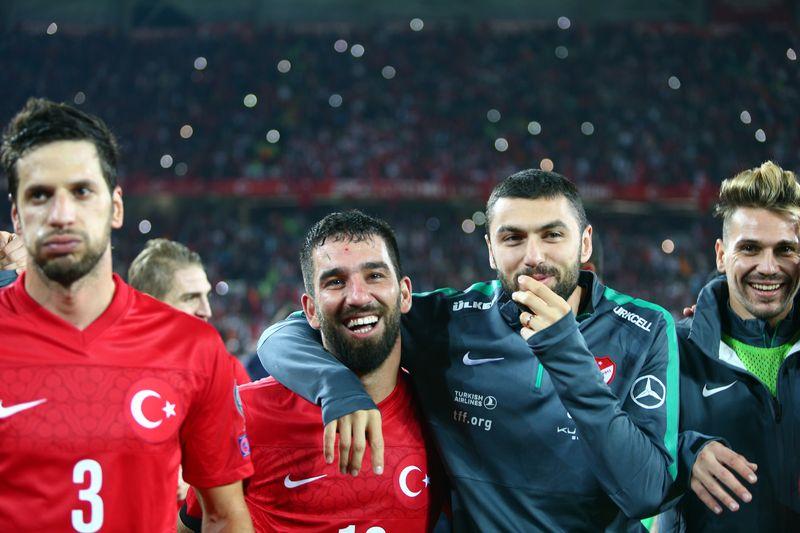 EURO 2016 Elemeleri Türkiye - İzlanda maçından kareler