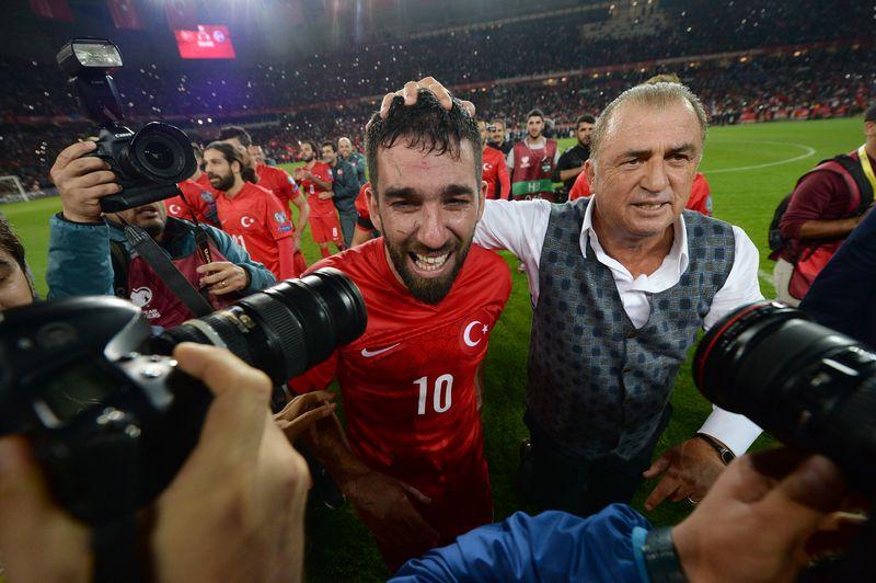 EURO 2016 Elemeleri Türkiye - İzlanda maçından kareler