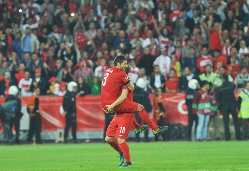 EURO 2016 Elemeleri Türkiye - İzlanda maçından kareler