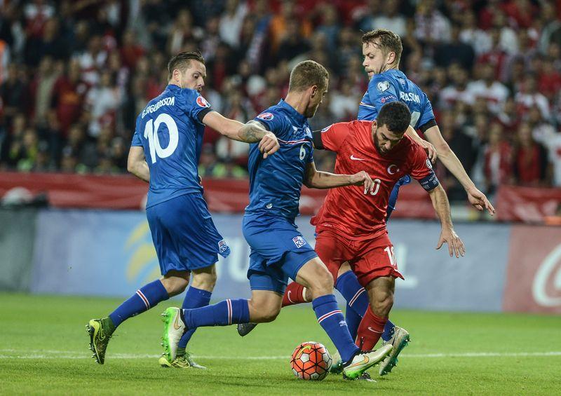 EURO 2016 Elemeleri Türkiye - İzlanda maçından kareler